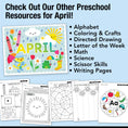Load image into Gallery viewer, Printable Preschool April Daily Pre-Writing Tracing
