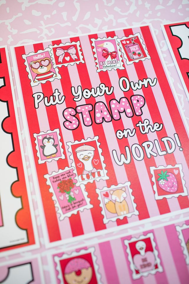 Printable Valentines Mini Posters | Special Edition: Valentine's Day