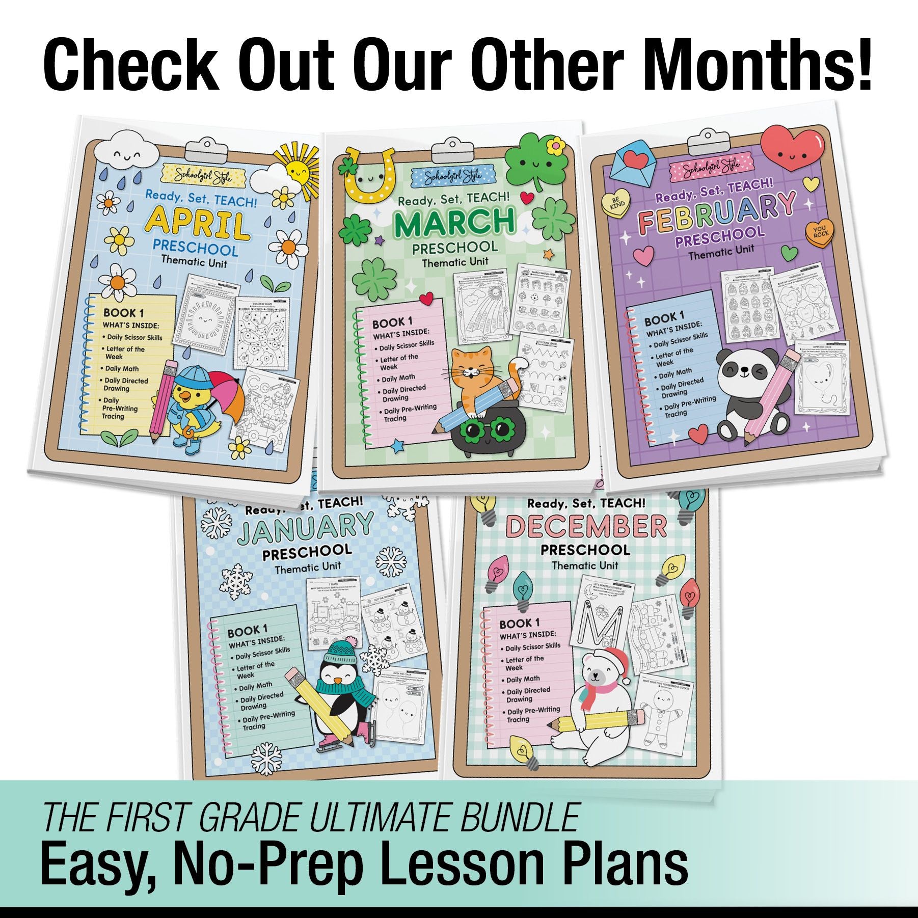 Ultimate First Grade May Thematic Unit Bundle
