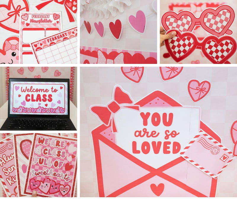 valentines day classroom decor