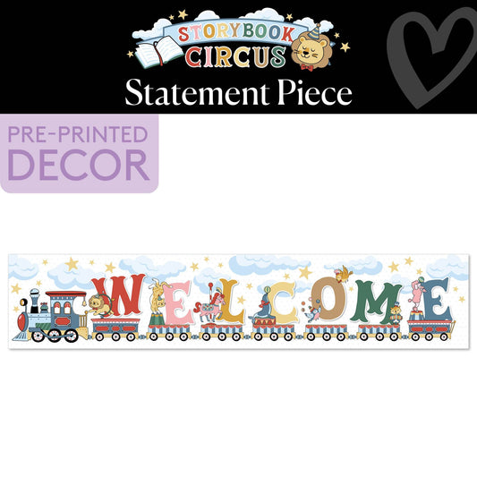 Train Welcome Statement Piece | Storybook Circus