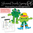 Load image into Gallery viewer, Shamrock Friends Spring Craft
