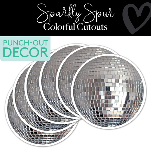 disco ball classroom cutouts