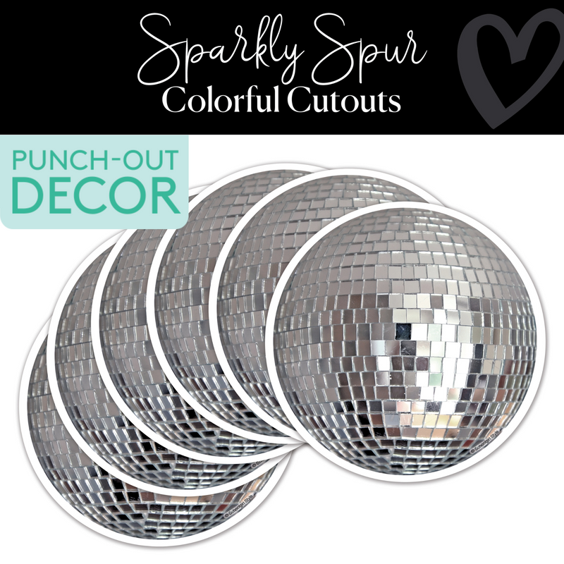 disco ball classroom cutouts