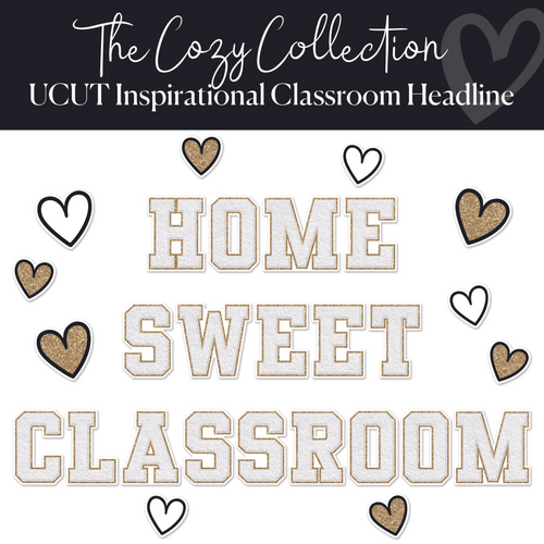 The Cozy Collection UCUT Inspirational Classroom Headline | Home Sweet Classroom