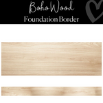 Natural Wood Bulletin Board Border Simply Boho by Schoolgirl Style