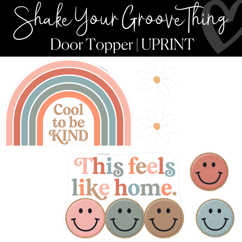 Shake Your Groove Thing Door Toppers by UPRINT