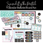 Calendar | Bulletin Board Set | Saved By The Pastel | Schoolgirl Style
