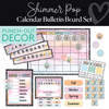 Calendar | Bulletin Board Set | Shimmer Pop | Schoolgirl Style
