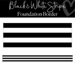 Black & White | Classroom Bulletin Board Border | | Timeless Foundation Border | Schoolgirl Style