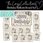 Birthday | Bulletin Board Set | Cozy | Schoolgirl Style
