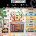Load image into Gallery viewer, 90s Teacher Ultimate Pre-Printed and Printable Classroom Decor Bundle

