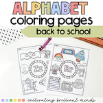 A to Z: Alphabet Coloring Pages | Back to School | Alphabet Activities