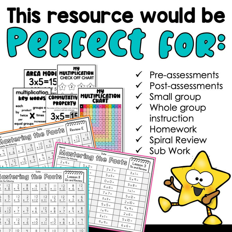 Multiplication Practice Worksheets