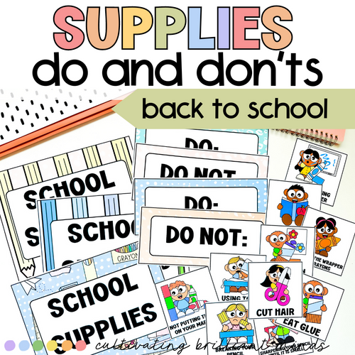 School Supplies Do and Don'ts | Back to School | Taking Care of School Supplies