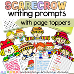 Scarecrow Writing Craft | Fall | Writing Prompts | Autumn | Page Toppers