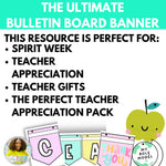 Teacher Appreciation: Printable Banner