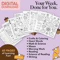 Load image into Gallery viewer, Printable Second Grade November Week 2 Resources
