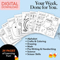 Load image into Gallery viewer, Printable Preschool October Week 3 Resources
