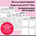 Load image into Gallery viewer, Printable Bridge To First Grade Digital Summer Workbook
