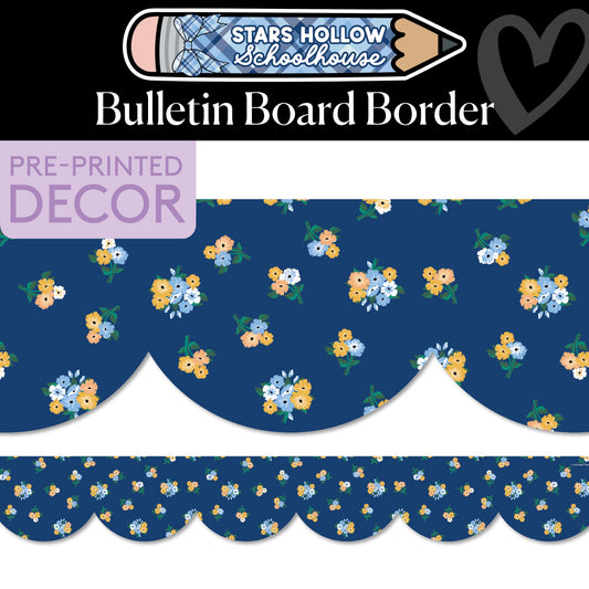 Stars Hollow Floral Bulletin Board Border | Stars Hollow Schoolhouse