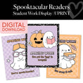 Load image into Gallery viewer, Printable Halloween Student Work Display | Spooktacular Readers
