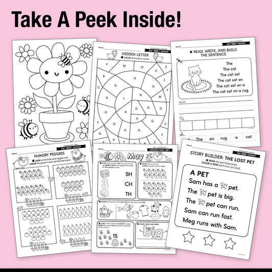 Ultimate Kindergarten May Thematic Unit Bundle