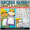 The Recess Queen Activities and Craft for the First Week of Back to School