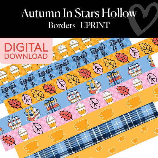 Autumn In Stars Hollow | Printable Borders