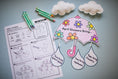 Load image into Gallery viewer, Printable April Showers Writing Craftivity
