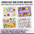 Load image into Gallery viewer, Printable Bridge To Third Grade Digital Summer Workbook
