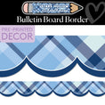 Load image into Gallery viewer, School Day Plaid Bulletin Board Border | Stars Hollow Schoolhouse
