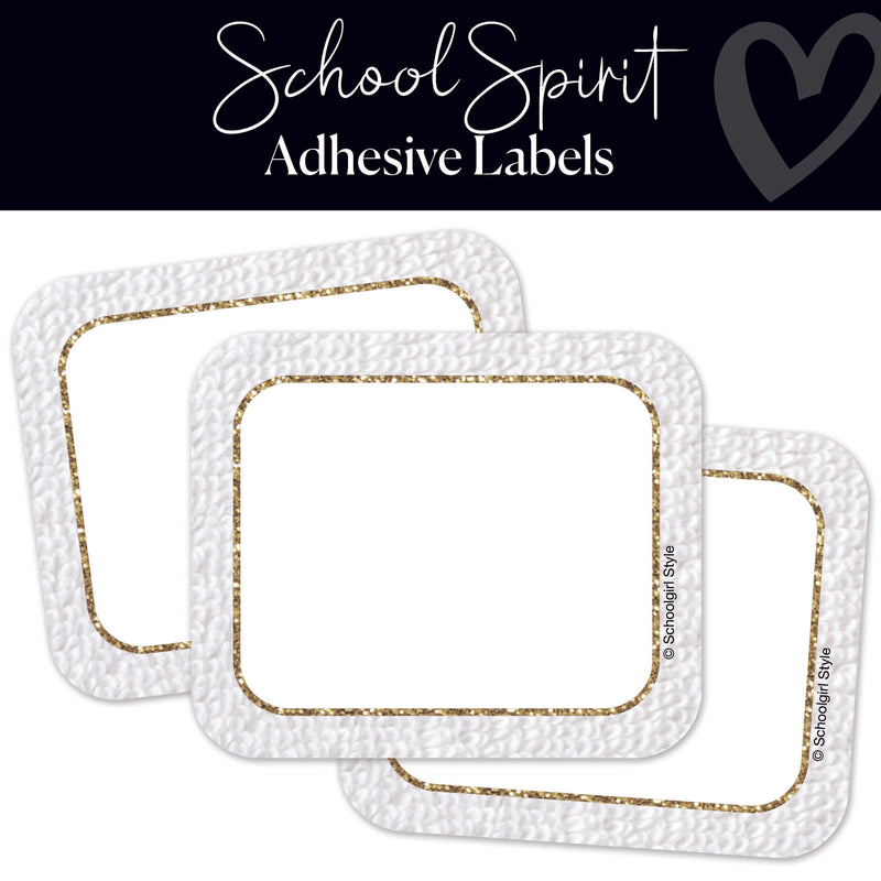 School Spirit Adhesive Labels