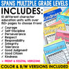 Character Education Social Emotional Learning Activities Social Skills Bundle