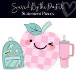 Saved By The Pastel | Pre-Printed Classroom Decor Bundle | Decor To Your Door | Schoolgirl Style