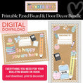 Load image into Gallery viewer, Printable Pastel Board & Door Decor Bundle | Banner Bar

