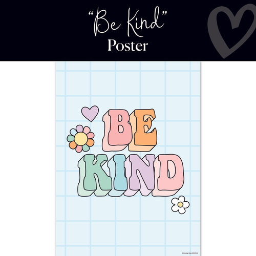 Be Kind Classroom Poster 