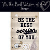 Be The Best Version Of You Classroom Poster 