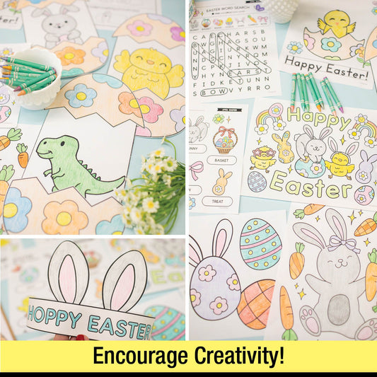 Printable April Easter Activities Pack