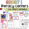 Short I CVC Phonics Centers | Literacy Centers | Kindergarten, First Grade