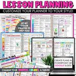 Ultimate Editable Teacher Binder | Teacher Planner 2024-2025