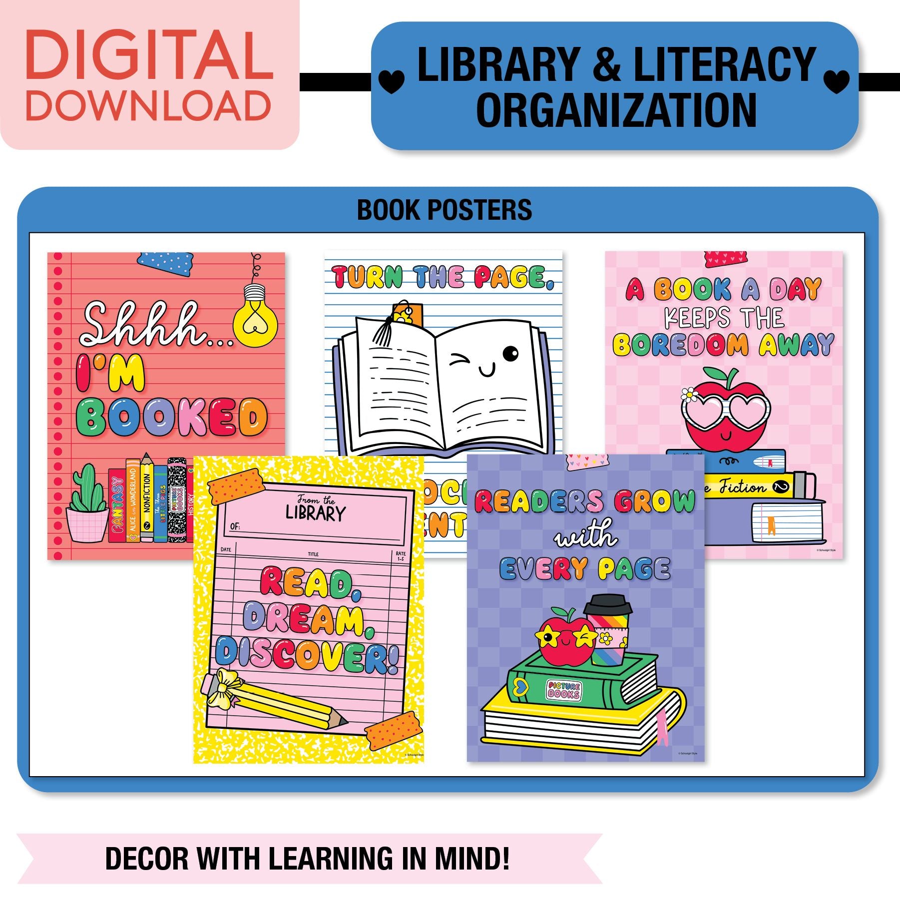 Printable Ultimate Rainbow Classroom Management and Organization Bundle