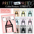 Load image into Gallery viewer, Printable Pastel Color Posters | Pretty in Pastel

