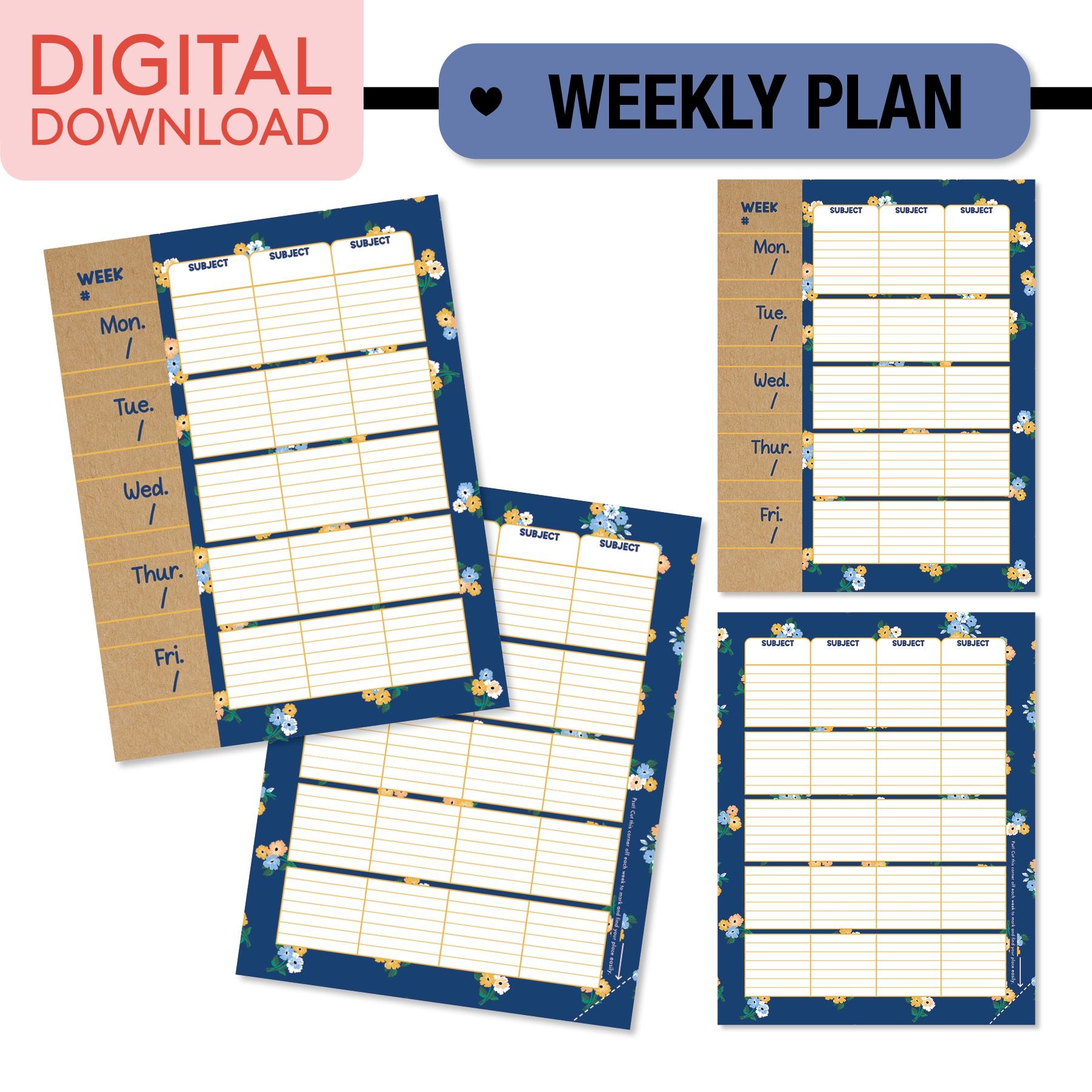 Printable Teacher Planner | Stars Hollow Schoolhouse