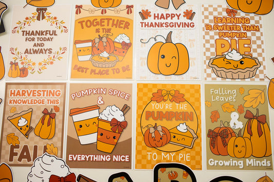 Printable Thanksgiving Mini Posters | Pumpkin Spice and Everything Nice
