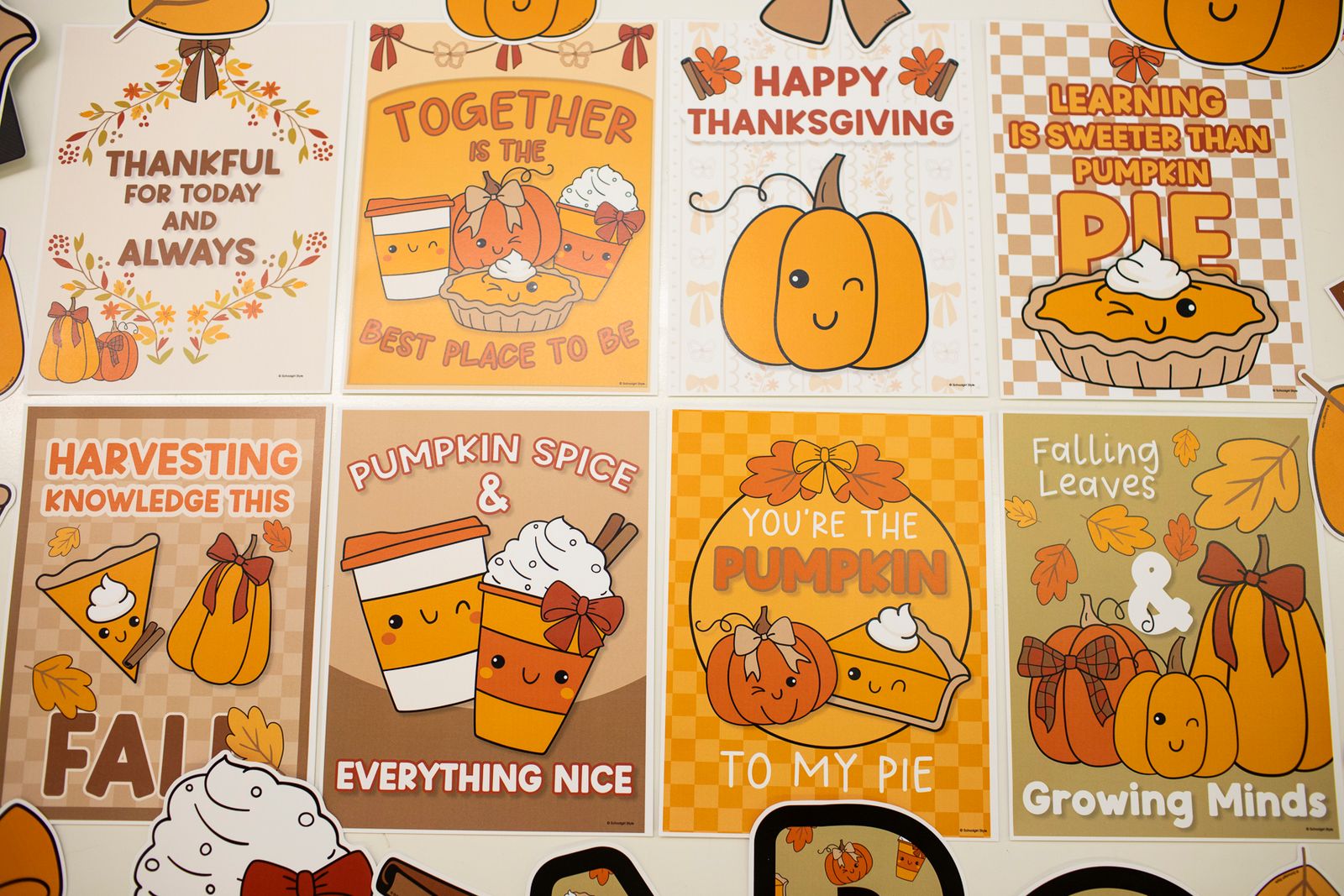 Printable Thanksgiving Classroom Decor Bundle | Pumpkin Spice and Everything Nice