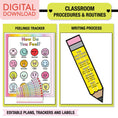 Load image into Gallery viewer, Printable Ultimate Brights Classroom Management and Organization Bundle
