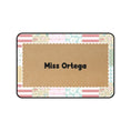 Load image into Gallery viewer, Patchwork Personalized Desk Mat | Miss Honey's Cottage Classroom
