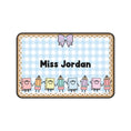 Load image into Gallery viewer, School Supply Friends Personalized Desk Mat | A Year In Pastel
