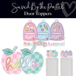 Saved By The Pastel | Pre-Printed Classroom Decor Bundle | Decor To Your Door | Schoolgirl Style